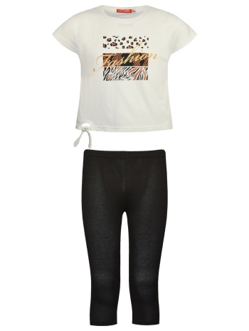 jersey set print fashion - μαυρο 16-223241-0-14-etwn-mayro σε προσφορά