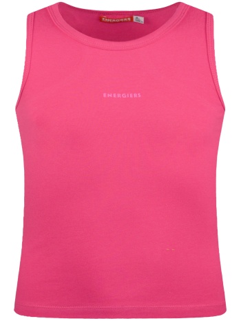 αμάνικη μπλούζα basic line - φουξ 16-100920-5-14-etwn-foyx