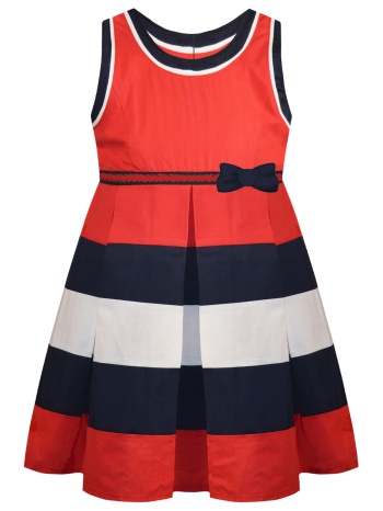 navy φόρεμα - κοκκινο 15-223317-7-5-etwn-kokkino