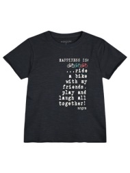 κοντομάνικη μπλούζα με τύπωμα για αγόρι - ανθρακι 12-224139-5-5-etwn-anthraki