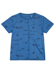 kοντομάνικη εμπριμέ μπλούζα για αγόρι - ακουα 12-224126-5-5-etwn-akoya