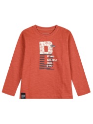 mακρυμάνικη μπλούζα με τύπωμα για αγόρι - παπρικα 12-224111-5-5-etwn-paprika