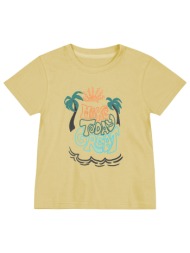μακό κοντομάνικη μπλούζα με τύπωμα και τσέπη για αγόρι - λεμονι 12-224165-5-5-etwn-lemoni
