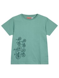 κοντομάνικη μπλούζα με τύπωμα για αγόρι - μεντα 12-224136-5-5-etwn-menta
