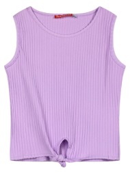 παιδική αμάνικη μπλούζα κροπ για κορίτσι - λιλα 15-224325-5-5-etwn-lila-2