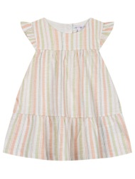 βρεφικό ριγέ φόρεμα για κορίτσι (3-18 μηνών) 14-224429-7-86-cm-rige