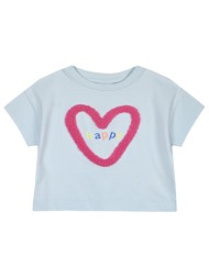 παιδική μπλούζα κροπ με τύπωμα για κορίτσι - sky way 15-224319-5-5-etwn-sky-way