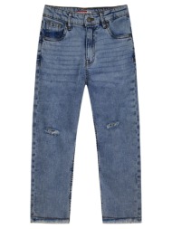 παιδικό τζην παντελόνι με σκισίματα για κορίτσι - ανοιχτο μπλε τζην 16-224203-2-10-etwn-anoixto-mple