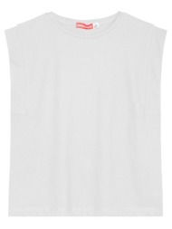 παιδική αμάνικη μπλούζα για κορίτσι - λευκό 16-224254-5-14-etwn-leyko