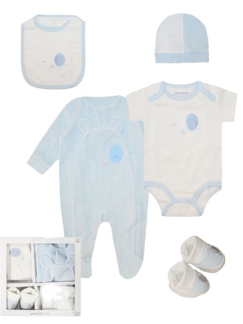 energiers σετ δώρου 5 τμχ αγορι (0-15 μηνών) - σιέλ