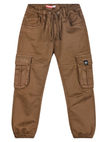 παντελόνι κάργκο για αγόρι - καφε 13-124009-2-16-etwn-kafe