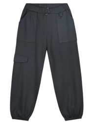 παντελόνι τύπου jogger για κορίτσι - μαυρο 16-124248-2-16-etwn-mayro