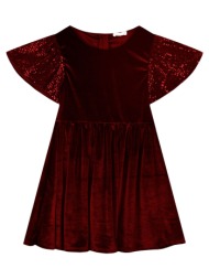 boutique βελουτέ φόρεμα για κορίτσι - κερασσι 46-124273-7-16-etwn-kerassi