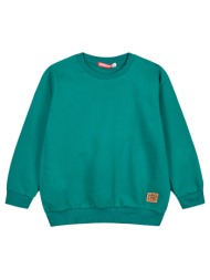 energiers basic line μπλούζα φούτερ για αγόρι - σμαραγδι 13-100082-5-9-16-etwn-smaragdi