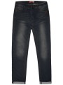 unisex 5τσεπο τζην ελαστικό παντελόνι. - μαυρο τζην 18-100-550-2-8-etwn-mayro-tzhn