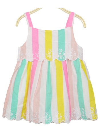 φόρεμα ριγέ με τιράντες 14-222406-7-86-cm-rige σε προσφορά