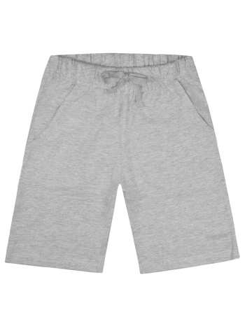 σορτς μακό με λάστιχο στη μέση basic line - μελανζε