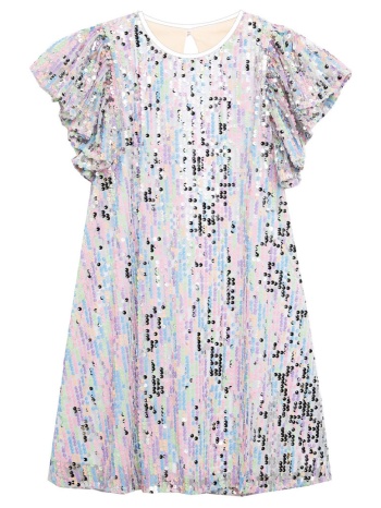 παιδικό φόρεμα με παγιέτες για κορίτσι - πολυχρωμο σε προσφορά