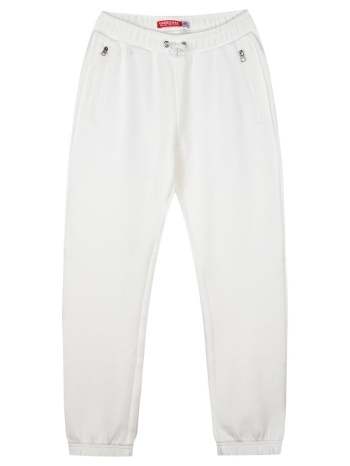 παιδικό παντελόνι φόρμας για κορίτσι - λευκό σε προσφορά