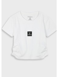 μπλούζα με τύπωμα για κορίτσι - εκρού 16-225210-5-16-etwn-ekroy