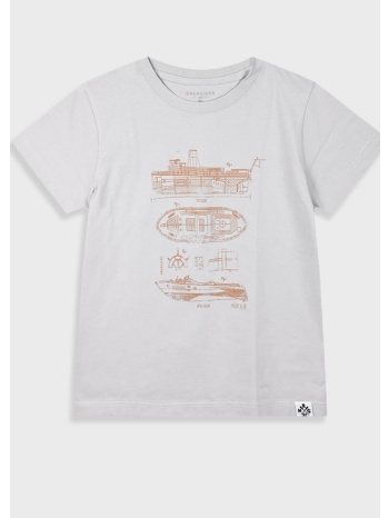 μπλούζα με τύπωμα για αγόρι - γκρι 13-225022-5-16-etwn-gri σε προσφορά