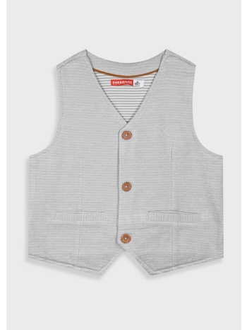 ζακάρ γιλέκο για αγόρι - γκρι 12-225116-1-5-etwn-gri σε προσφορά
