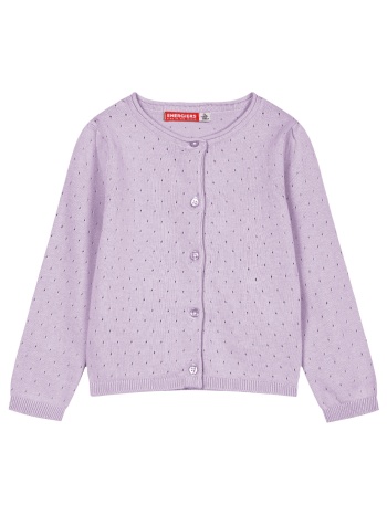 πλεκτή ζακέτα για κορίτσι - λιλα 15-224301-6-6-etwn-lila-2 σε προσφορά