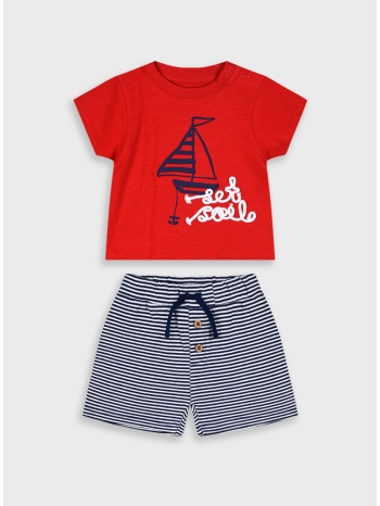 σετ μπλούζα και βερμούδα για βρεφικό αγόρι (3 – σε προσφορά