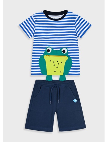 σετ με ριγέ μπλούζα για αγόρι - μαρεν 12-225148-0 σε προσφορά