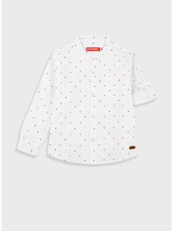 εμπριμέ πουκάμισο για αγόρι - εκρού 12-225100-4 σε προσφορά