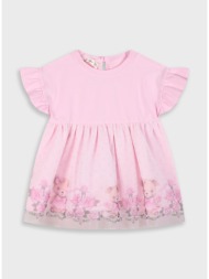 boutique φόρεμα για βρεφικό κορίτσι - ροζ 44-225473-7