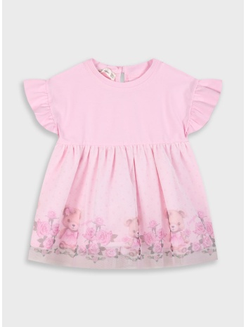 boutique φόρεμα για βρεφικό κορίτσι - ροζ 44-225473-7