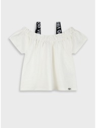 μπλούζα για κορίτσι - εκρού 16-225225-5