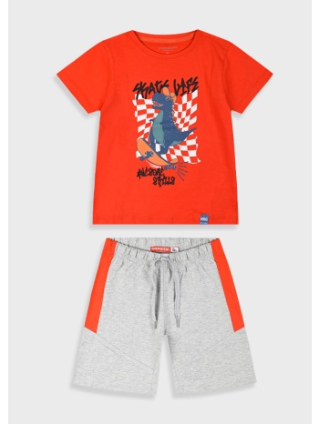 σετ με τύπωμα για αγόρι - μελανζε 12-225175-0-9 σε προσφορά