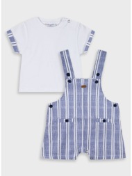 σετ μπλούζα και σαλοπέτα για βρεφικό αγόρι (0 – 18 μηνών) - ριγέ 11-225454-0