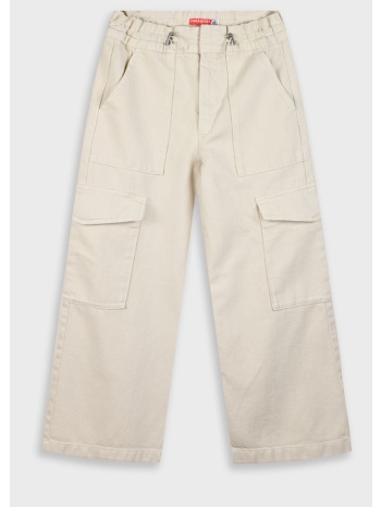 τζην cargo wide leg για κορίτσι - βανιλια 16-225203-2 σε προσφορά