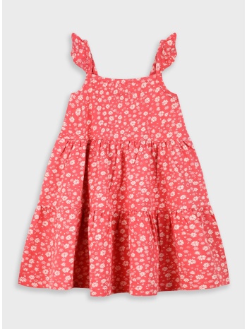 φλοράλ φόρεμα για κορίτσι - κοραλλι 15-225341-7 σε προσφορά