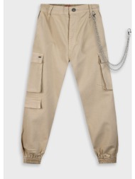 παντελόνι cargo για κορίτσι - μπεζ 16-225206-2