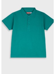 basic line πόλο για αγόρι - πράσινο 12-100950-5-5