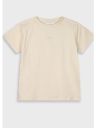 boutique κοντομάνικο για αγόρι - κρεμ 42-225191-5