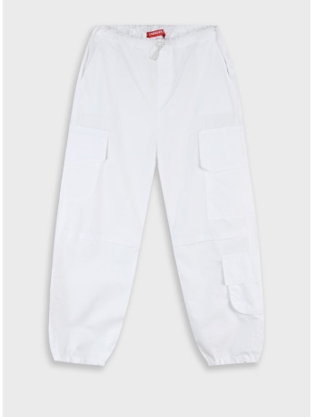 παντελόνι cargo για κορίτσι - λευκό 16-225205-2 σε προσφορά