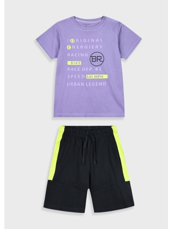 σετ με τύπωμα για αγόρι - μαυρο 13-225078-0 σε προσφορά