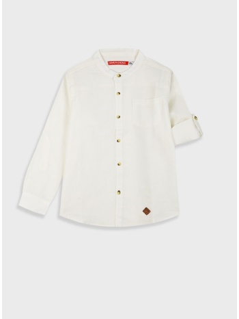 πουκάμισο για αγόρι - εκρού 13-225002-4 σε προσφορά