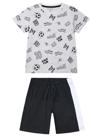 σετ με εμπριμέ μπλούζα για αγόρι - μαυρο 12-225185-0 σε προσφορά