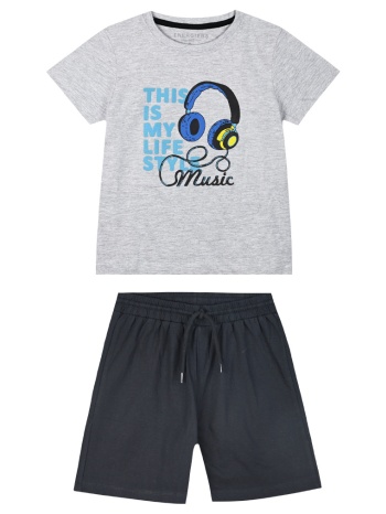 σετ με τύπωμα για αγόρι - μαυρο 12-225113-0 σε προσφορά