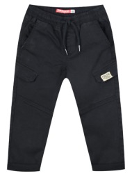 παντελόνι cargo για αγόρι - μαυρο 12-225109-2