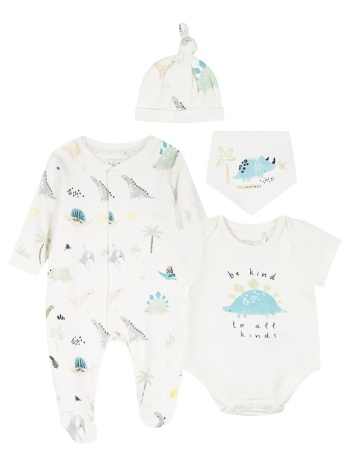 σετ δώρου 4τμχ για βρεφικό αγόρι (0 – 18 μηνών) 