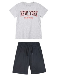 σετ με τύπωμα για αγόρι - μαυρο 13-225013-0