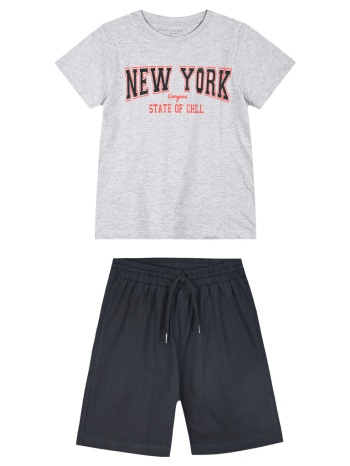 σετ με τύπωμα για αγόρι - μαυρο 13-225013-0 σε προσφορά