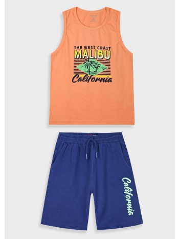 σετ με τύπωμα για αγόρι - μπλε 13-225091-0 σε προσφορά